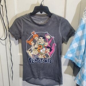 Graphic  Tee - Gray SIZE XS